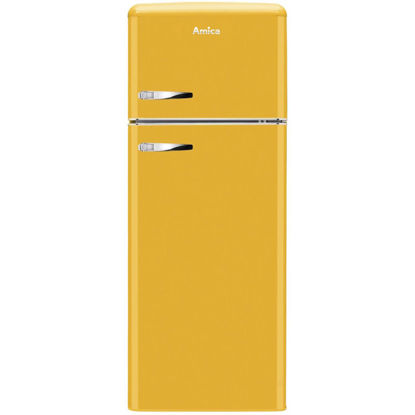 amica-retro-prostostojeci-hladilnik-z-zamrzoval-top-freezer-kgc-15633-y-rumen