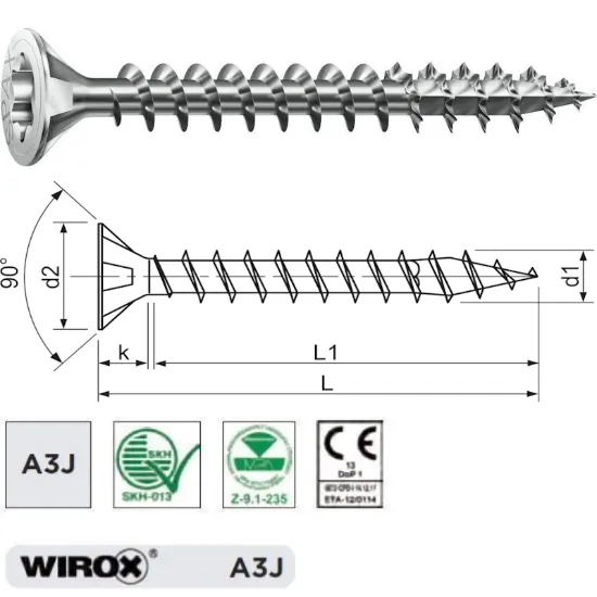 spax-vijak-z-ugrgl-4-5-x-50-cn-tx20-jeklo-wirox-za-vratno-okovje