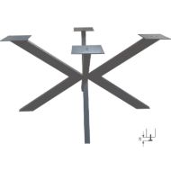 podnozje-cross-xxl-antracit-z-regulacijo