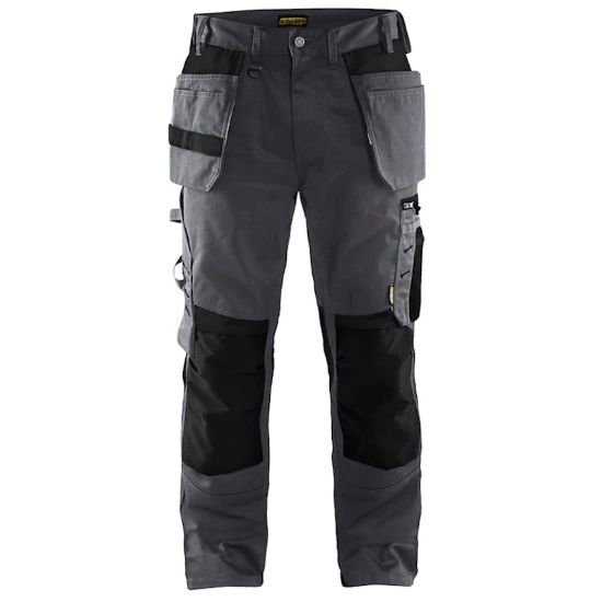 Slika Blåkläder 1444-1832-9699 hlače sivo/črne C50