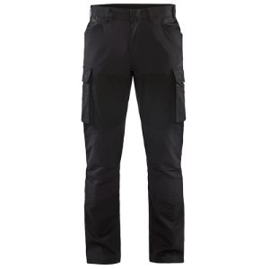 Blåkläder 1457-1830-9900 Hlače stretch črne C54