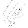 marchesi-rocaj-za-balkonska-vrata-dolzina-60-mm-aluminij-crn