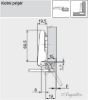 blum-clip-top-onyx-spona-za-alu-okvir-120-ravna-brez-vzmeti-vijaki