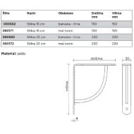 konzola-stilna-15cm-mat-krom