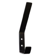 Črn Inox Obešalnik Grimme 75 1050 16 (142x20mm)