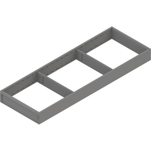 Okvir za predal BLUM AMBIA-LINE ZC7S600RS2 indium siv mat