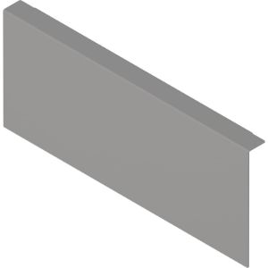 Profil za hrbtišče BLUM AMBIA-LINE ZC7A0U0K, višina K, Š242 mm, jeklo, indium siva
