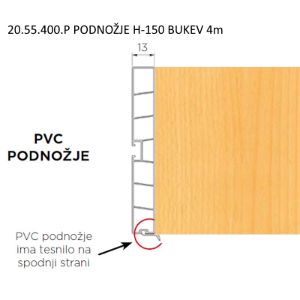 20.55.400.P PODNOŽJE H-150 BUKEV 4m