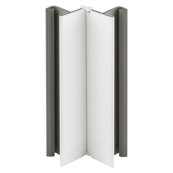 Volpato kotna letev Flex H-120 PVC Sijajno bela s folijo