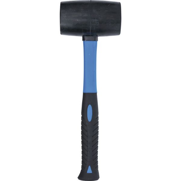 BGS gumijasto kladivo sodčasto črno 50x80mm (459g)