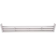 VOLPATO Zračnik za podnožje 390x65x13mm (Siv, Črn, Bel)