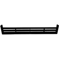 VOLPATO Zračnik za podnožje 390x65x13mm (Siv, Črn, Bel)