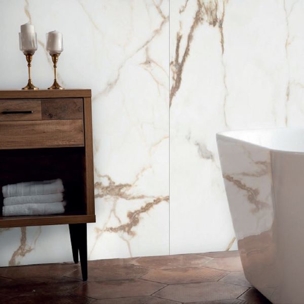 Kronospan Rocko Tiles R192 PT Bianco Gold
