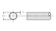 Inox cev pba 560-SS fi 21,3x2mm L=3m AISI 316L