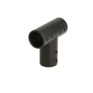 SISO X-Spojnik T za Cev ø19mm Črn Inox AISI 304