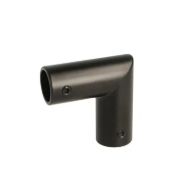 SISO X-Spojnik 90° za Cev ø19mm Črn Inox AISI 304