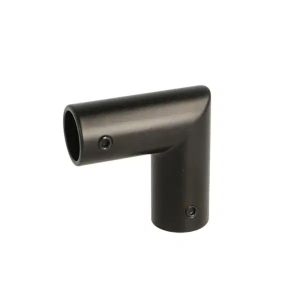 SISO X-Spojnik 90° za Cev ø19mm Črn Inox AISI 304