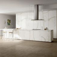White Calacatta Polished SapienStone 12mm Bookmatch