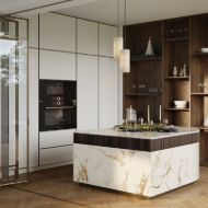 Calacatta Macchia Vecchia Silky SapienStone 12mm