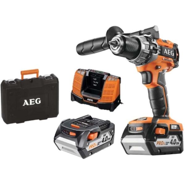 AEG BSB 18C2BL LI-402C Brezkrtačni Udarni Vrtalnik