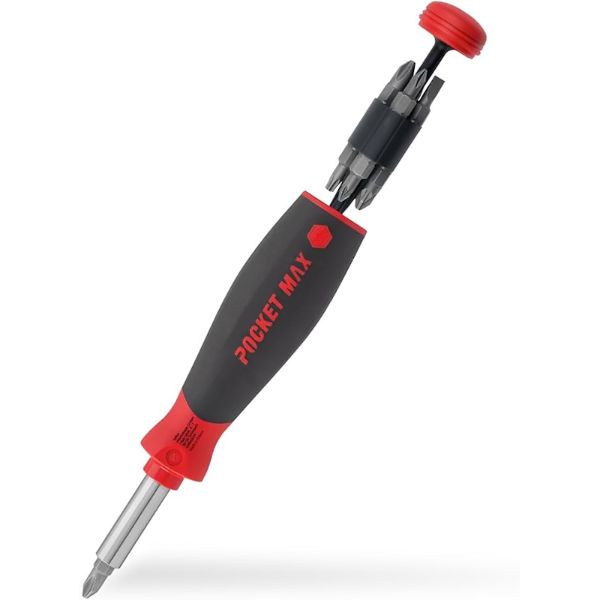 Wiha PocketMax® mechanic Večbitni Izvijač z Zalogovnikom