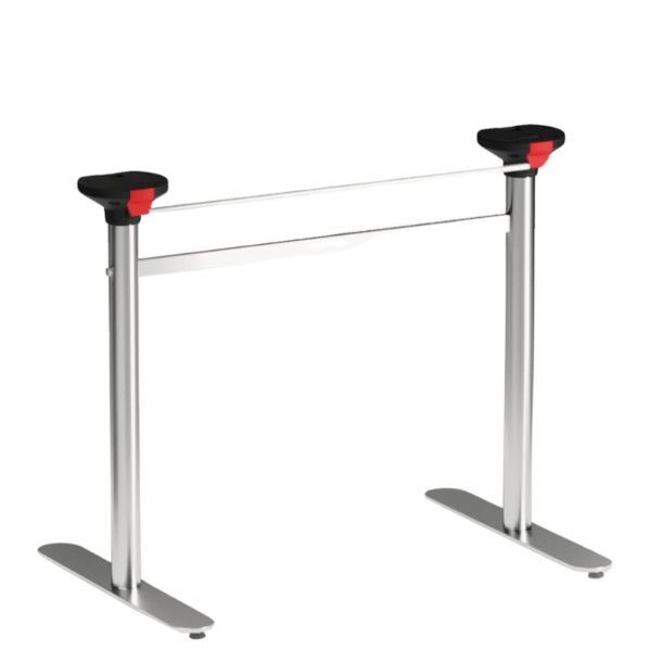 Podnožje Flexo 25 preklopno H-71 sivo (komplet)