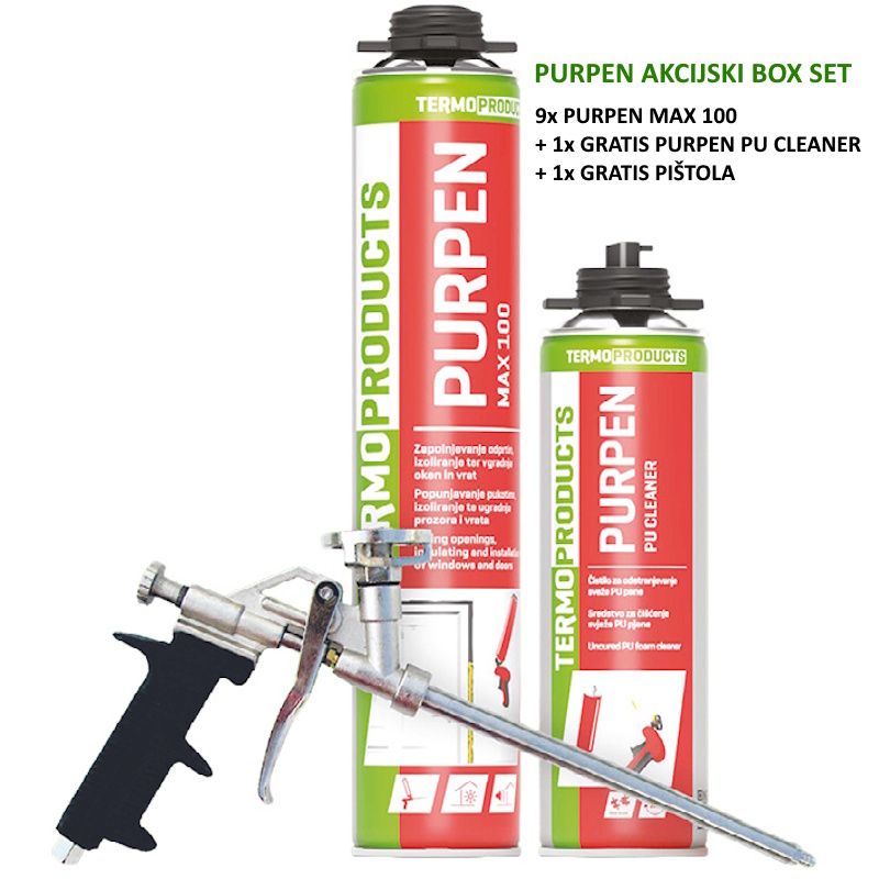 Akcijski komplet Termopur Box Set 750ml