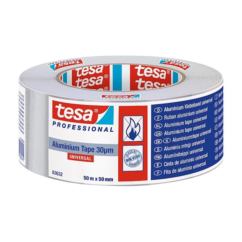 Aluminium Tape 50/50 30um Tesa